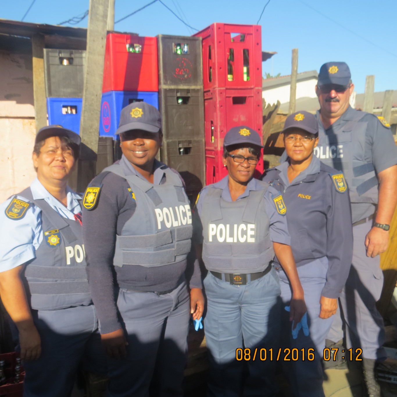 Illegal and unsafe liquor seized and arrest made at illegal shebeen