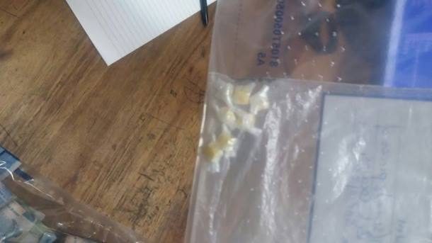 A suspect arrested for possession of cocaine, Verulam