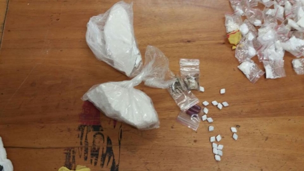 A drug dealer arrested for dealing drugs at Sibya Casino, Durban North