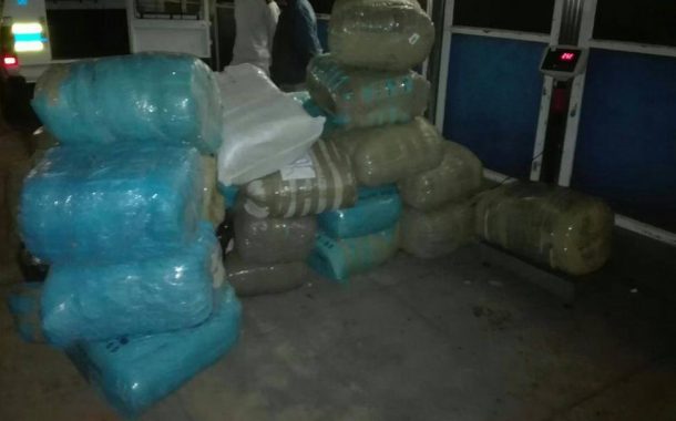 Two suspects arrested with 580kg Dagga in Paarl