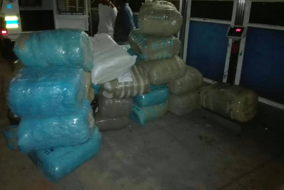 Two suspects arrested with 580kg Dagga in Paarl