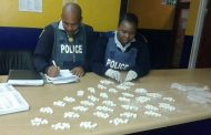 Paterson SAPS arrest two suspects for possession of 400 mandrax tablets