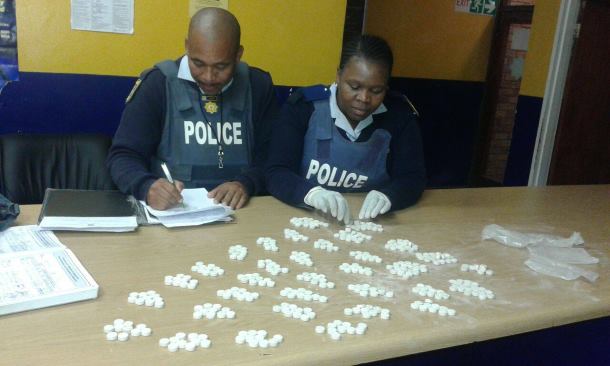Paterson SAPS arrest two suspects for possession of 400 mandrax tablets