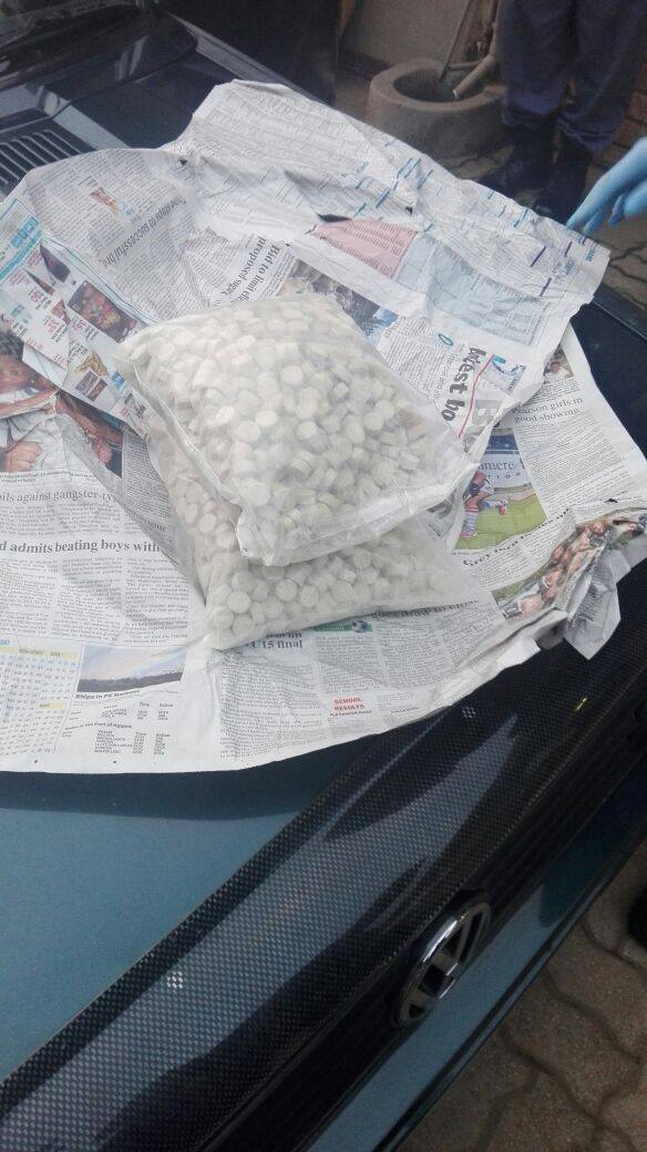 Suspect arrested with Mandrax worth R120 000 in Humansdorp Cluster.