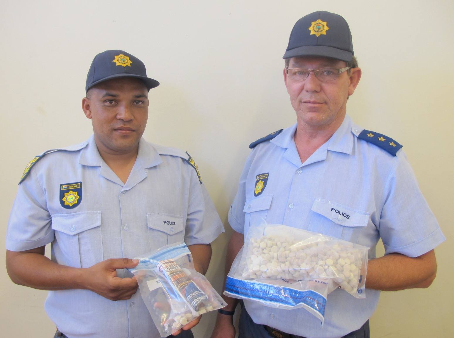 Drugs with an estimated value of R71 000 confiscated in Knysna.