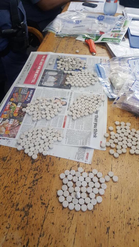 Mandrax tablets and Tik worth R100 000 seized in Thornton